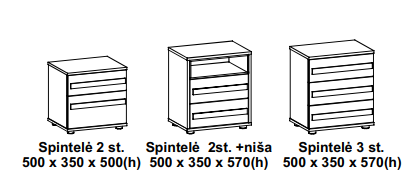 MARCO spintelė prie lovos - Image 5
