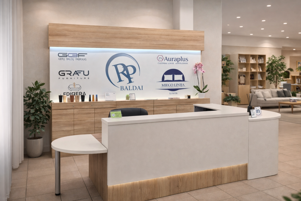 RP Baldai - Svetainės ir miegamojo baldų salonas Kaune